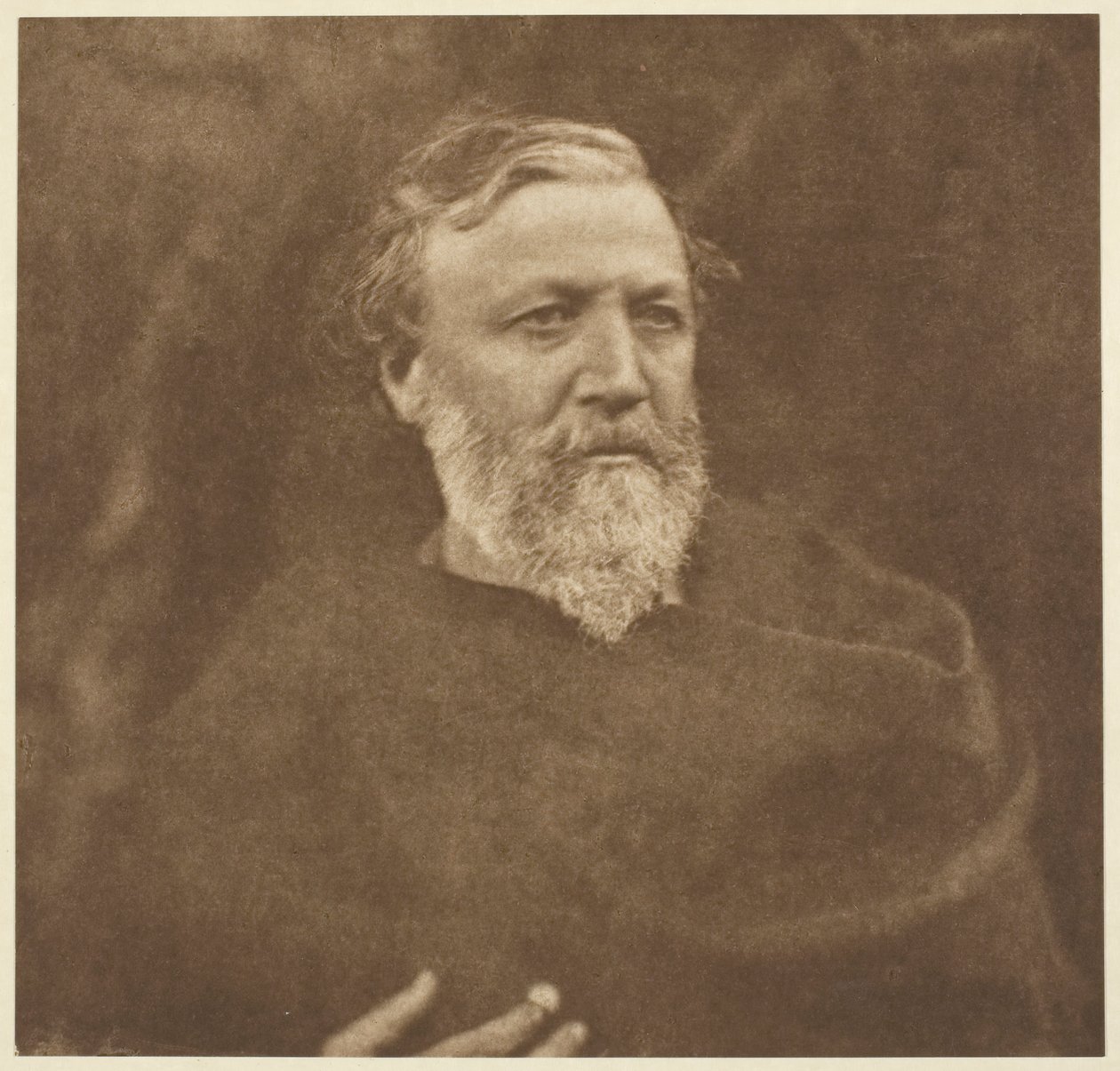 Robert Browning, 1865, Printed 1875 by Julia Margaret Cameron