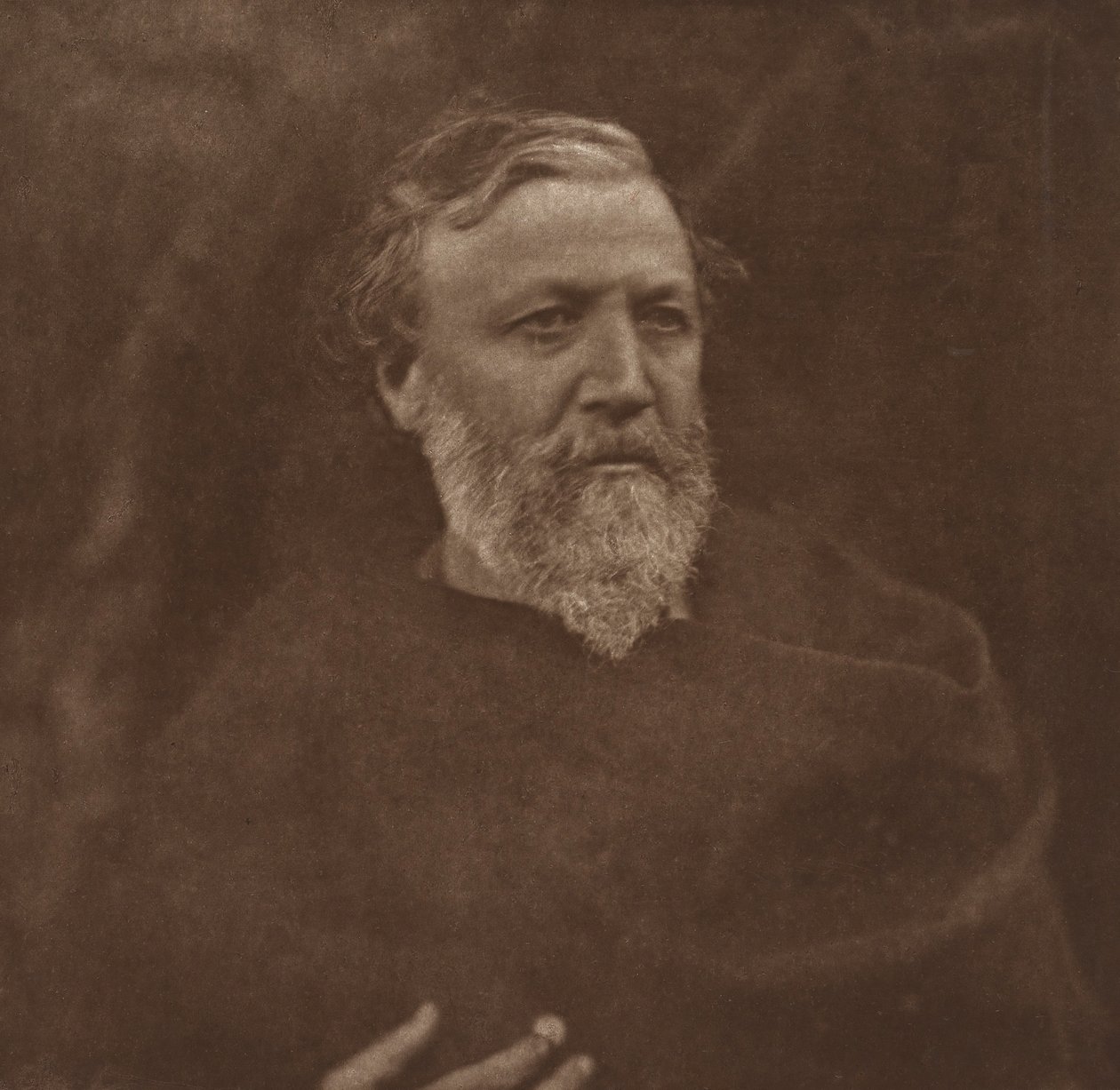 Robert Browning, May 1865, printed ca. 1902 by Julia Margaret Cameron