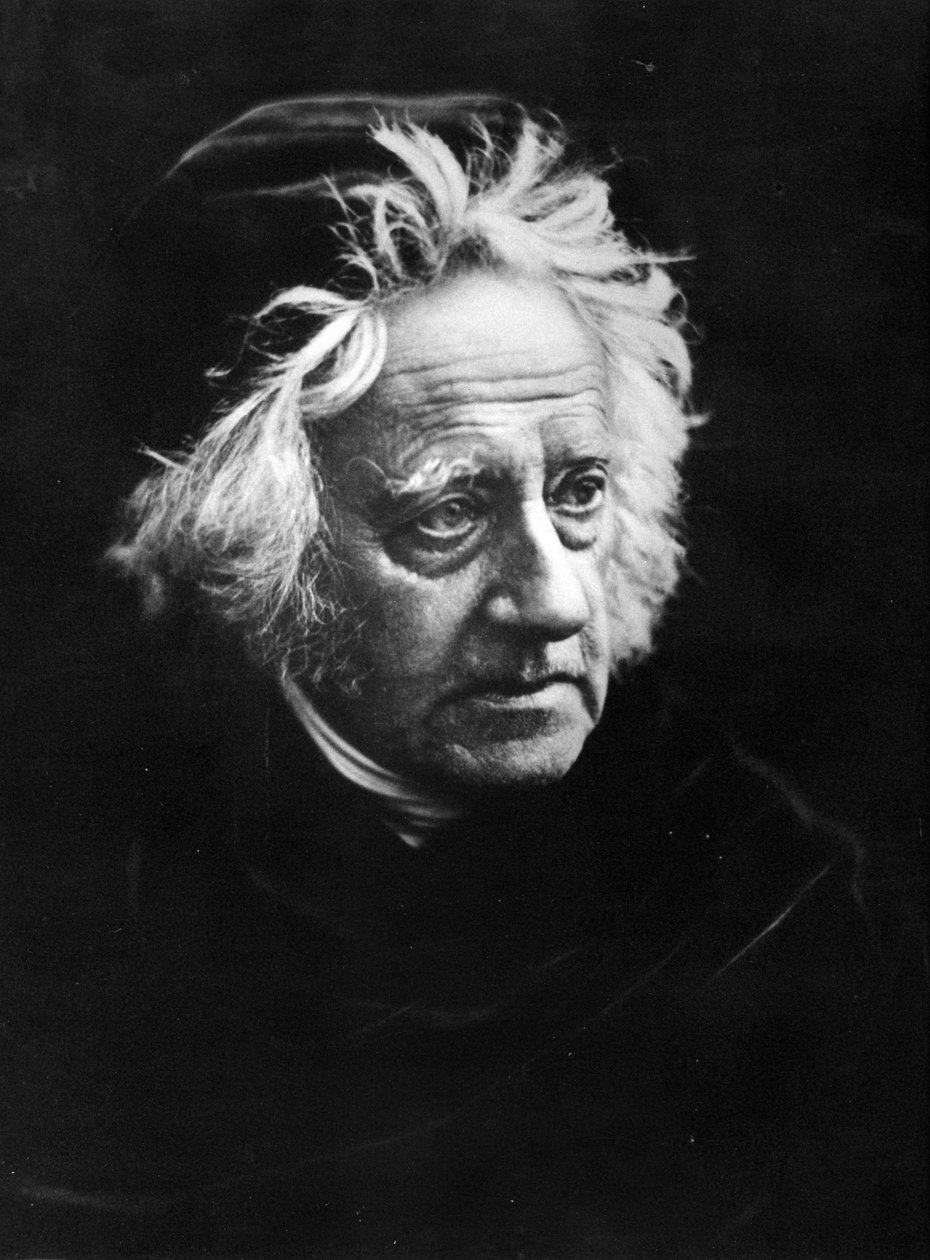 Sir John Frederick William Herschel, 1867 by Julia Margaret Cameron