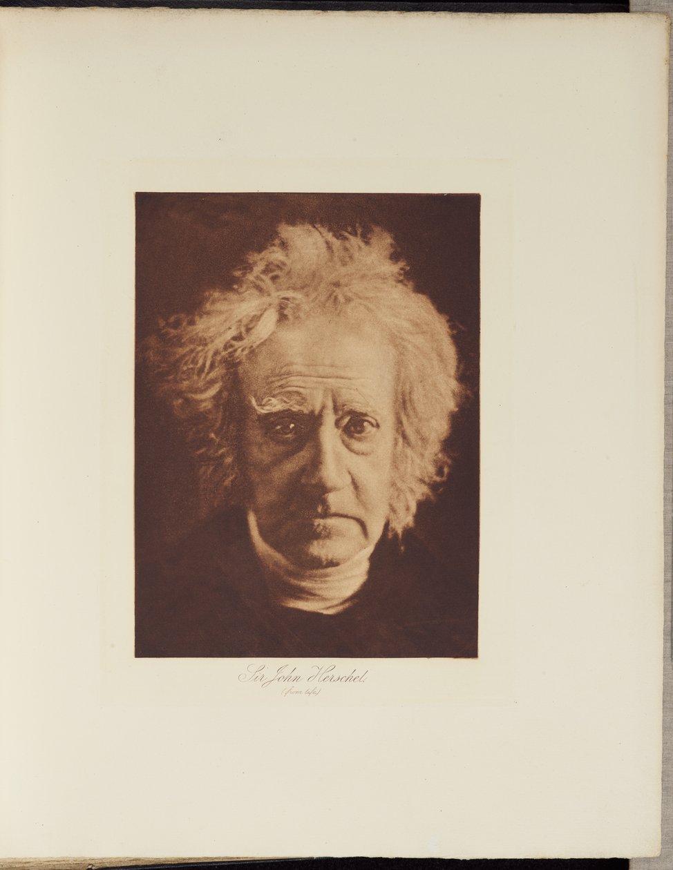 Sir John Herschel by Julia Margaret Cameron