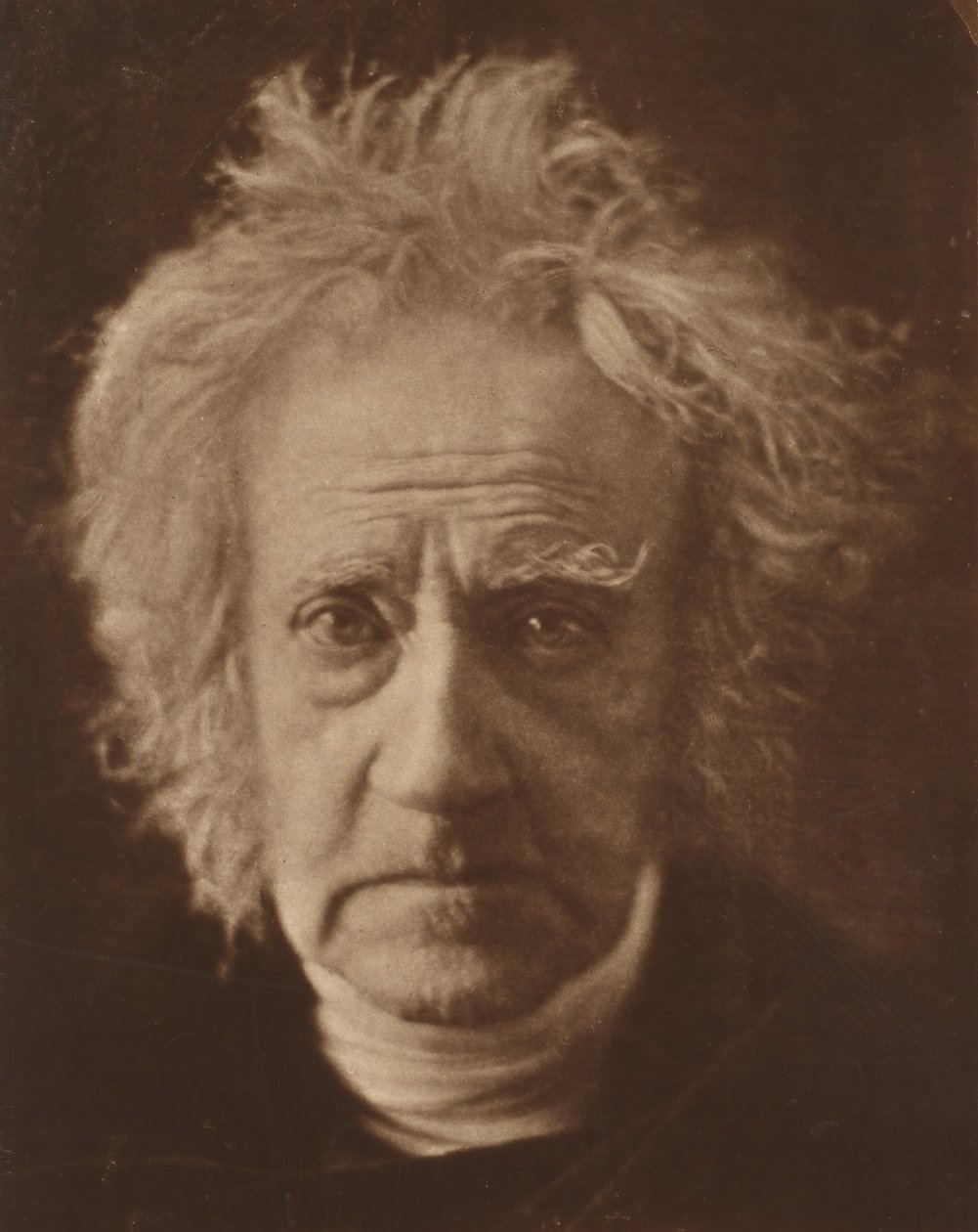 Sir John Herschel, 1867 by Julia Margaret Cameron