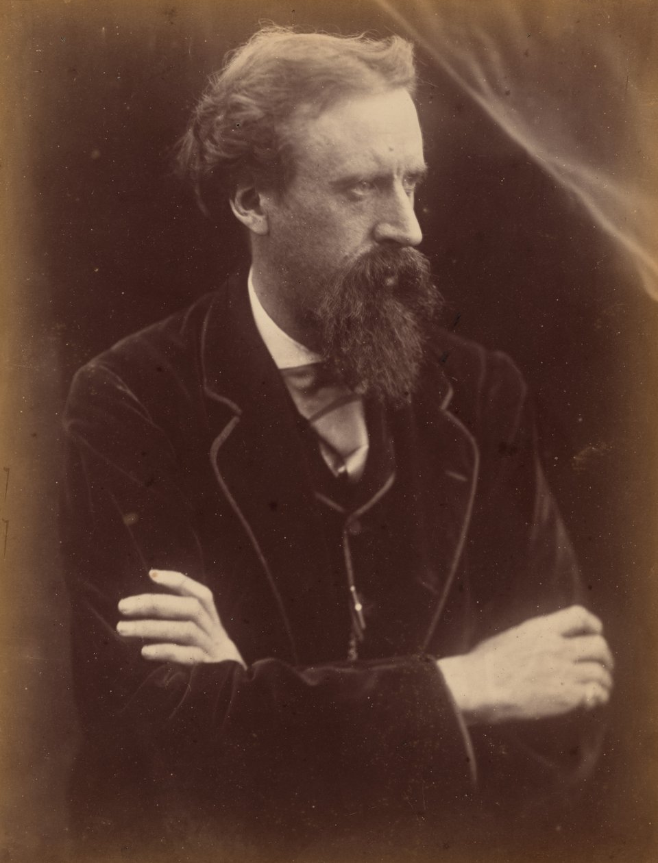 Sir Leslie Stephen, c. 1872 by Julia Margaret Cameron