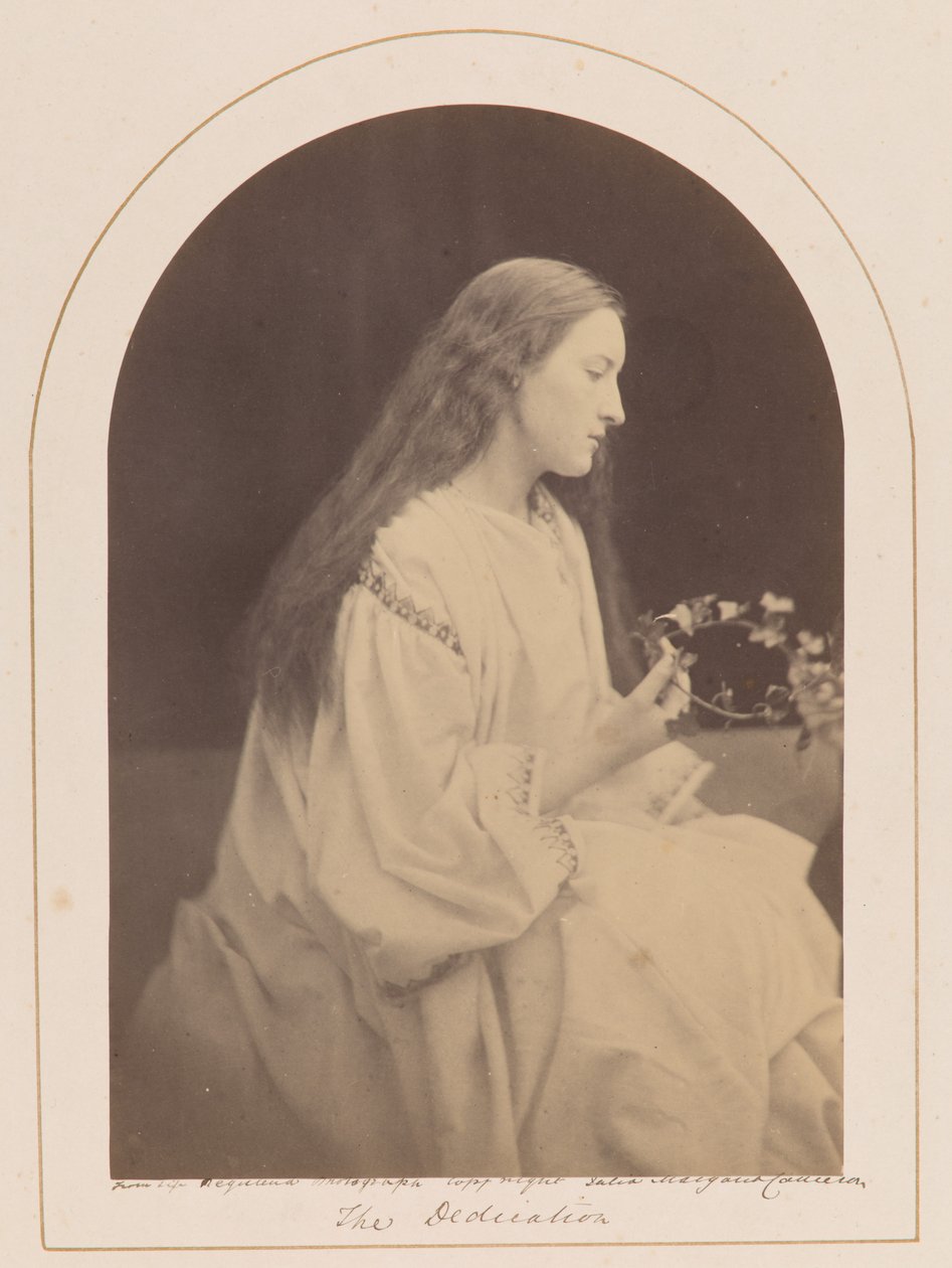The Dedication (Hattie Campbell) by Julia Margaret Cameron