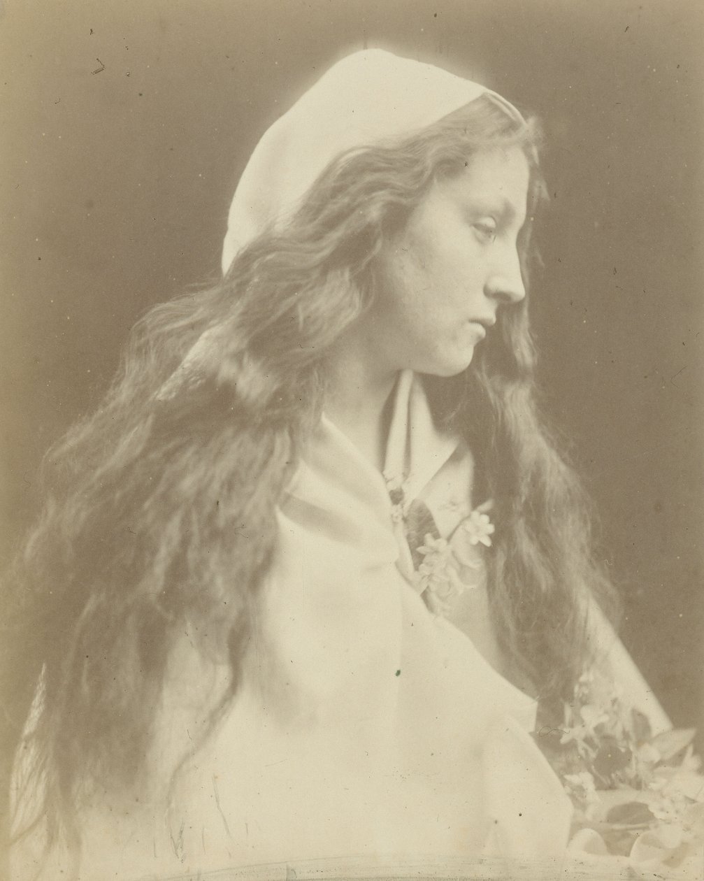 The Lady of the Lake Mary Ann Hillier by Julia Margaret Cameron