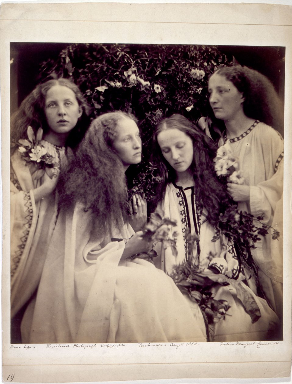 The Rosebud Garden of Girls by Julia Margaret Cameron