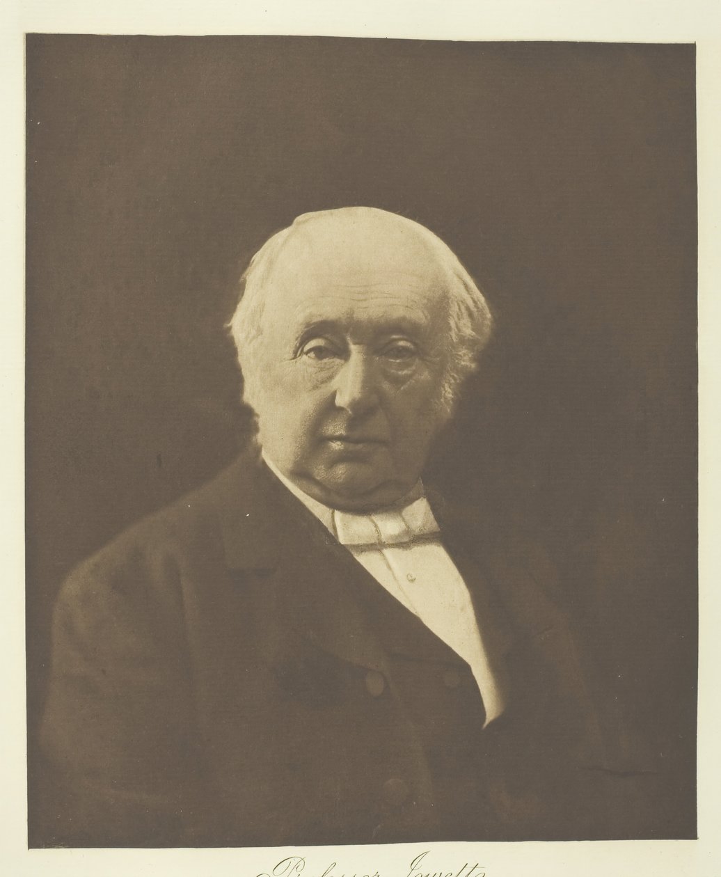 The Very Reverend Dr. Jowett Master of Balliol, Oxford by Julia Margaret Cameron