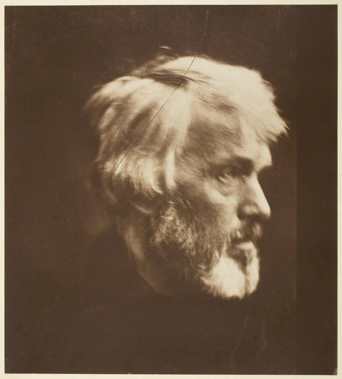 Thomas Carlyle, 1867, printed 1875 by Julia Margaret Cameron