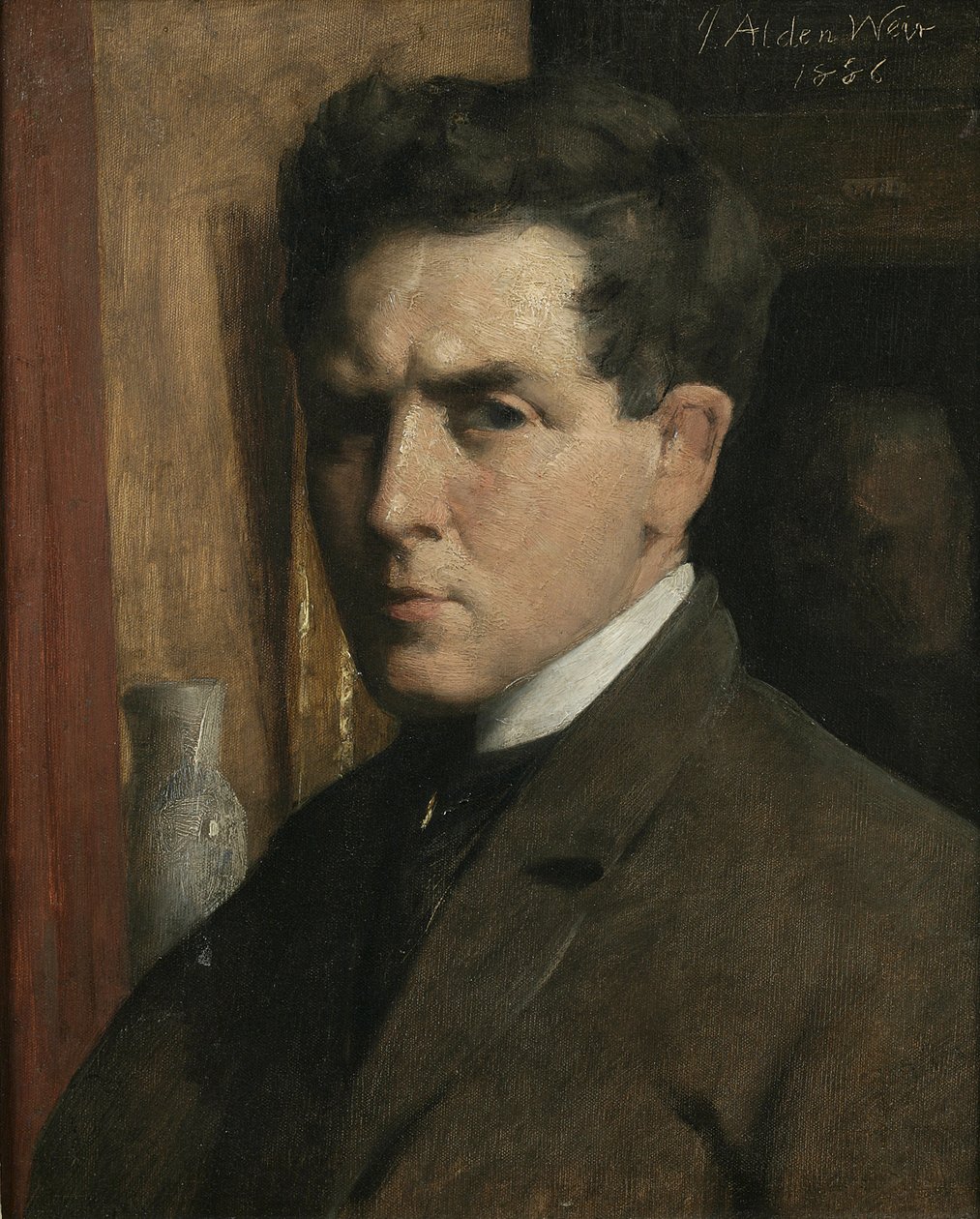 Self-Portrait, 1886 by Julian Alden Weir