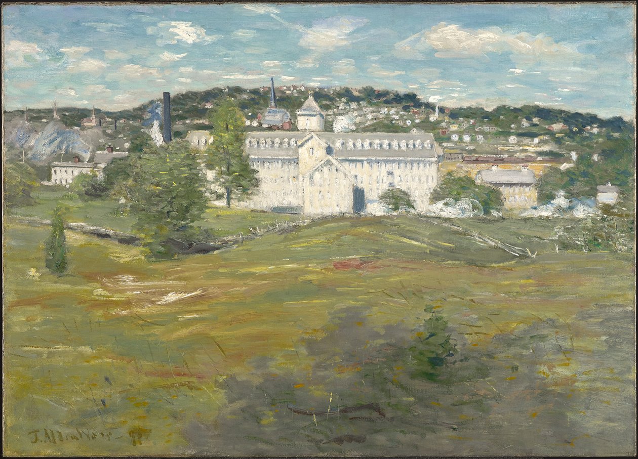 Willimantic Thread Factory by Julian Alden Weir