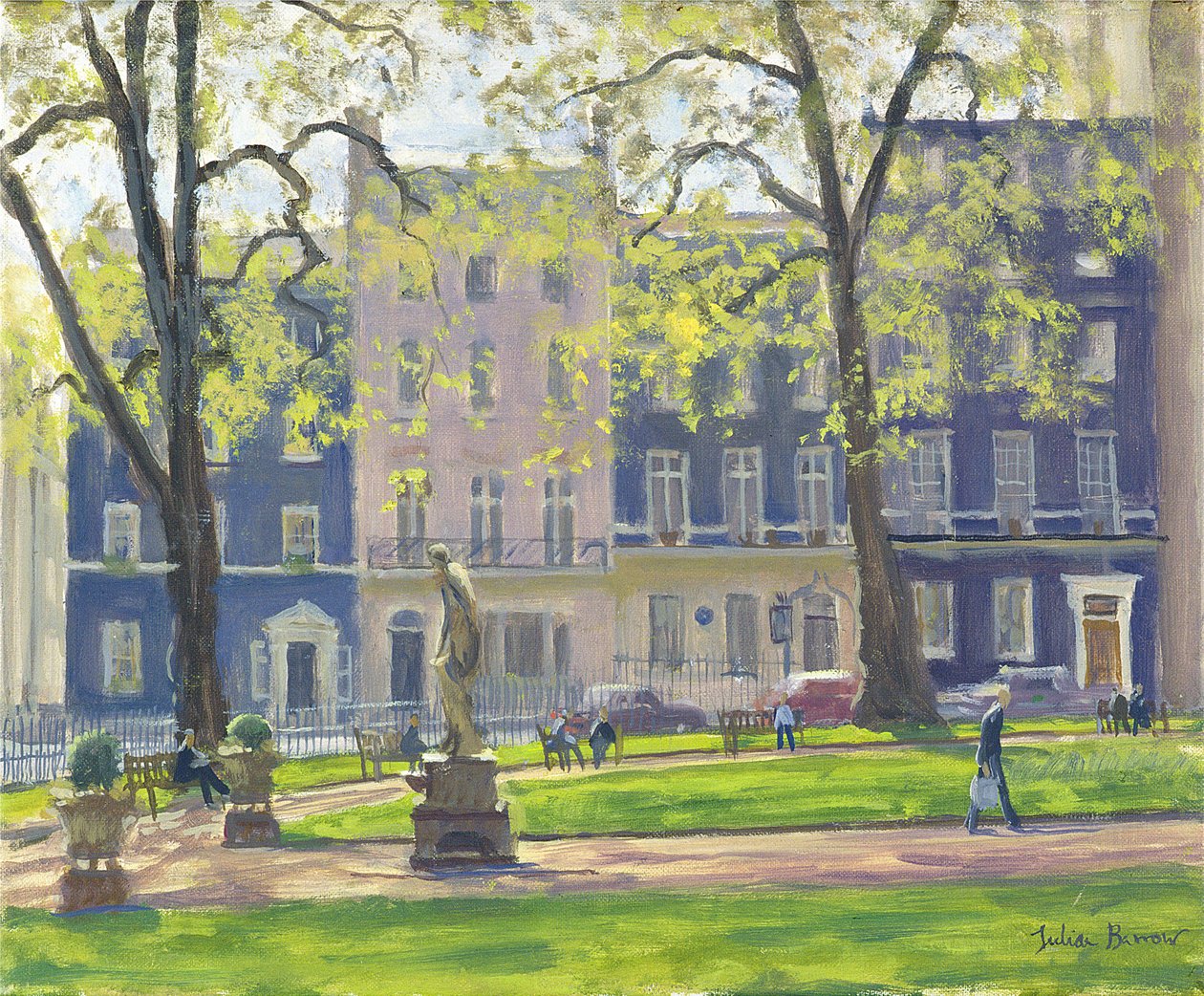 Berkeley Square, South West Corner by Julian Barrow