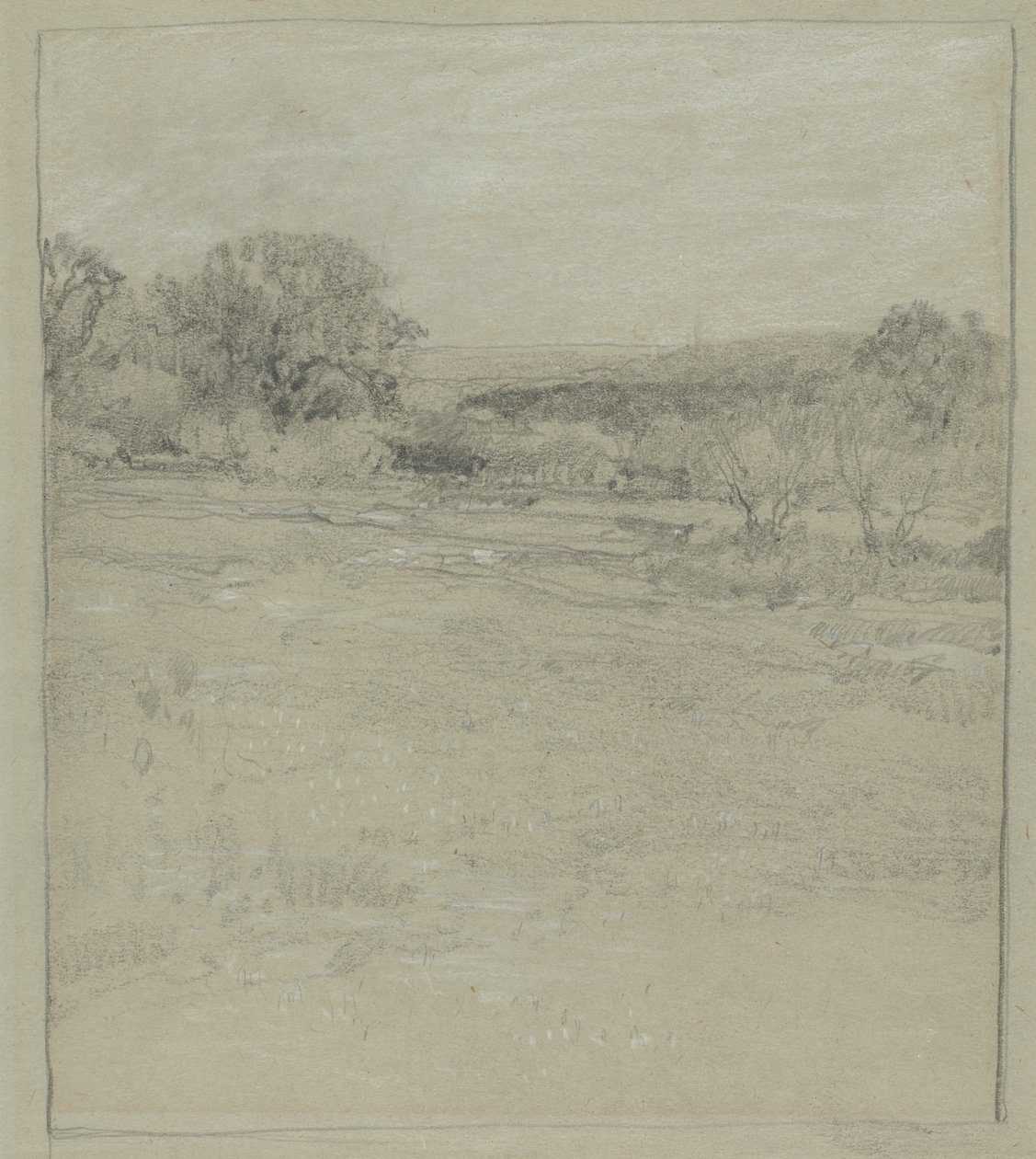 Landscape near San Antonio by Julian Onderdonk