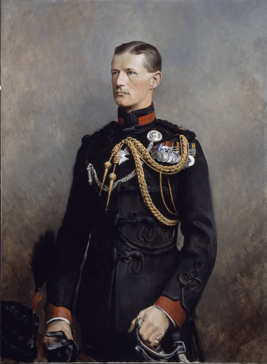 The Hon. Lieutenant Frederick Hugh Sherston Roberts, Kings Royal Rifle Corps, 1901 by Julian Russell Story
