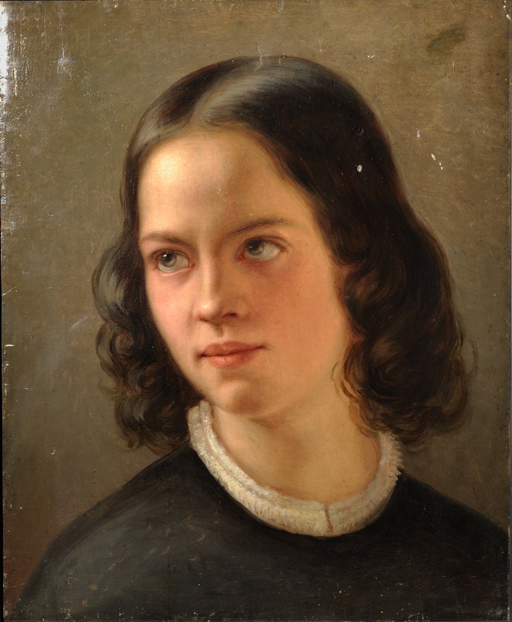 Self-portrait by Julie Wilhelmine Hagen Schwarz