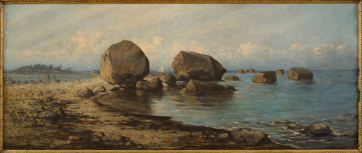 Käsmu Beach by Julie Wilhelmine Hagen Schwarz