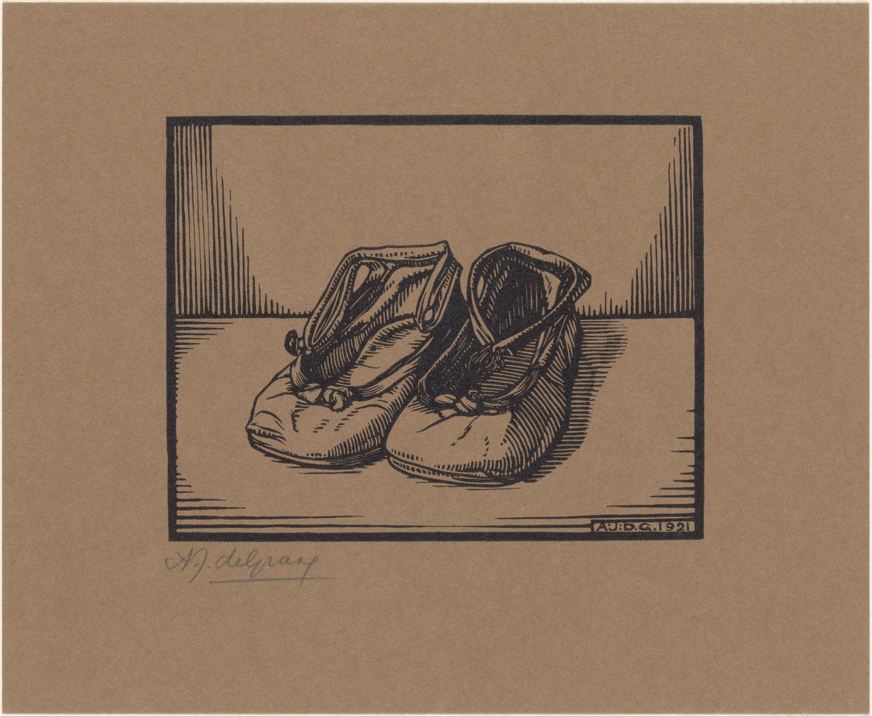 Pair of Shoes by Julie de Graag (signed by artist)