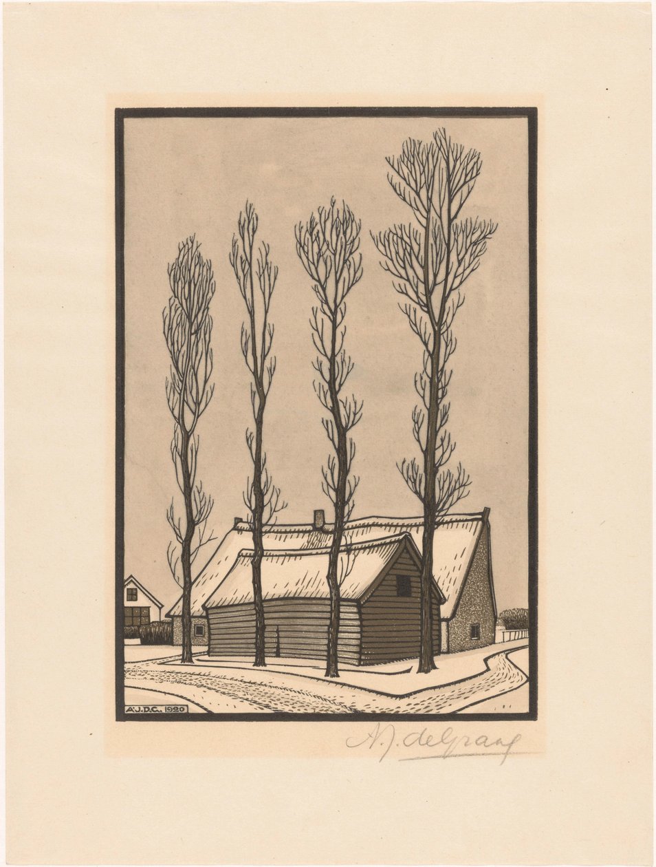 Winter by Julie de Graag (signed by artist)