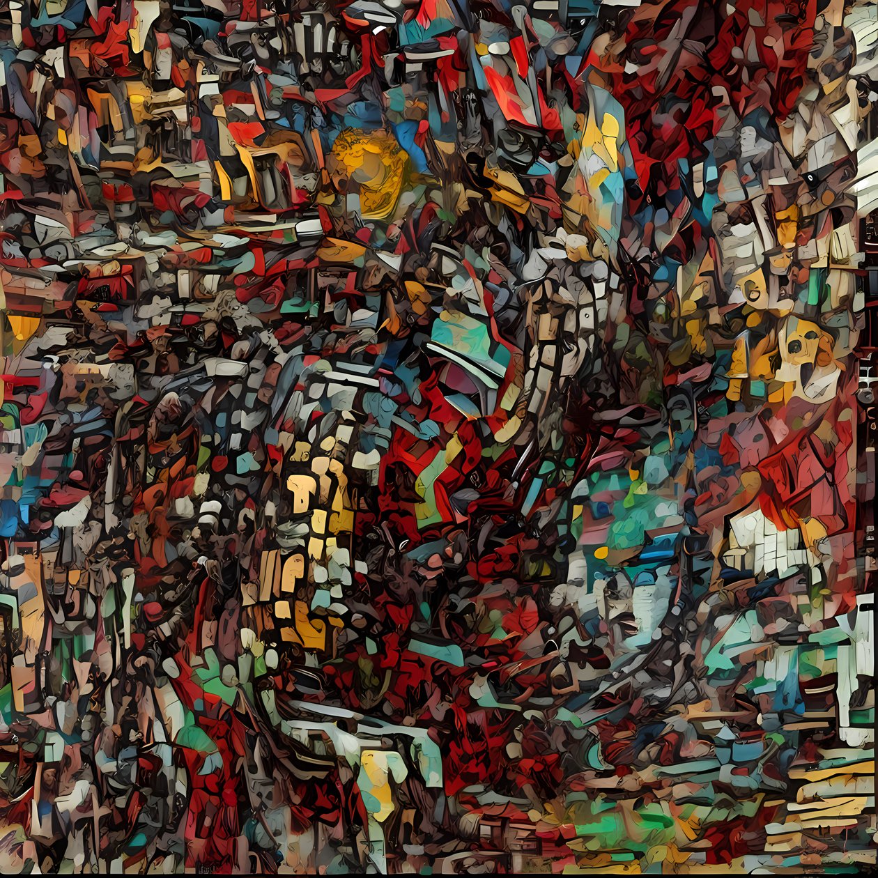 Colorful Particles by Julien Decapo