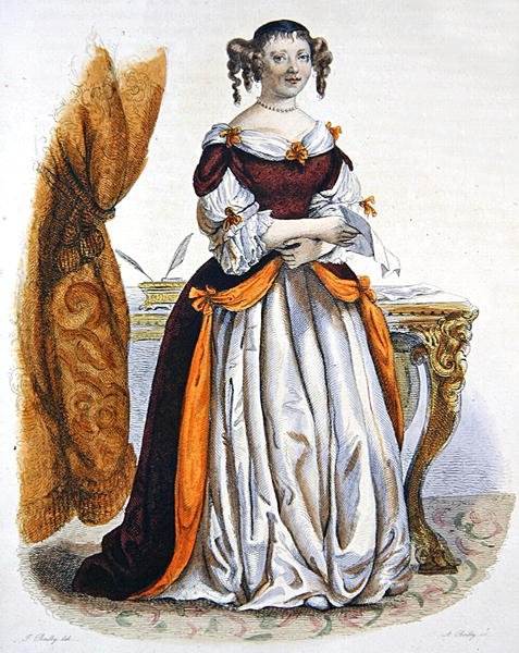 Portrait of Madame de Sevigne by Julien Leopold (after) Boilly