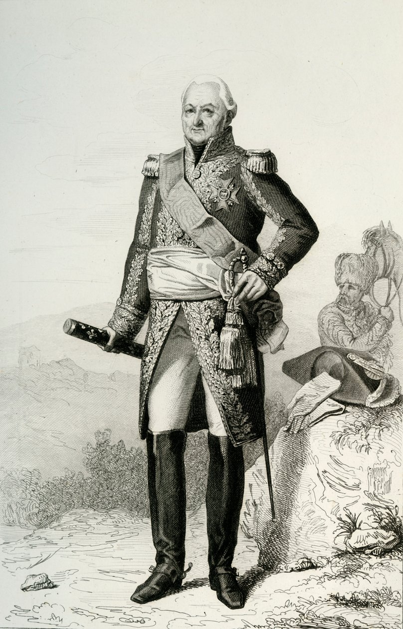 Charles du Houx de Vioménil by Julien Leopold Boilly