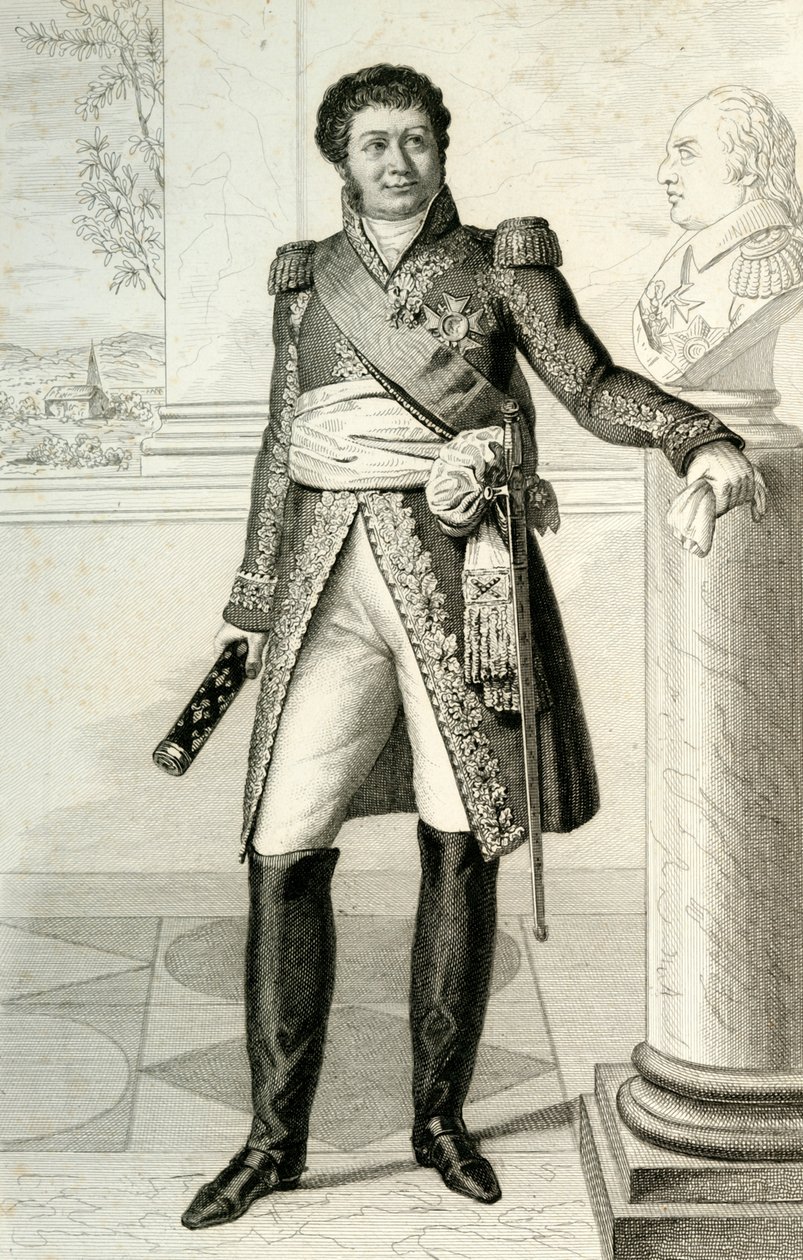 Henri Jacques-Guillaume Clarke by Julien Leopold Boilly