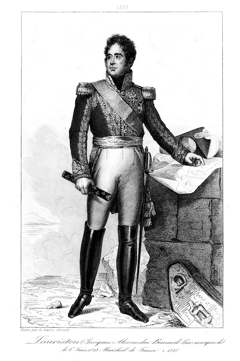 Jacques Lauriston, Marquis de Lauriston by Julien Leopold Boilly