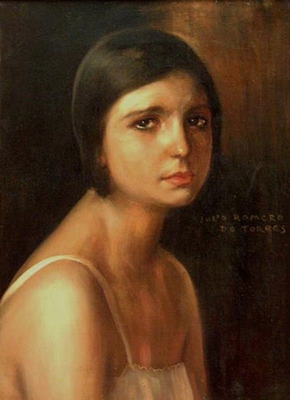 The Good Little Girl by Julio Romero de Torres