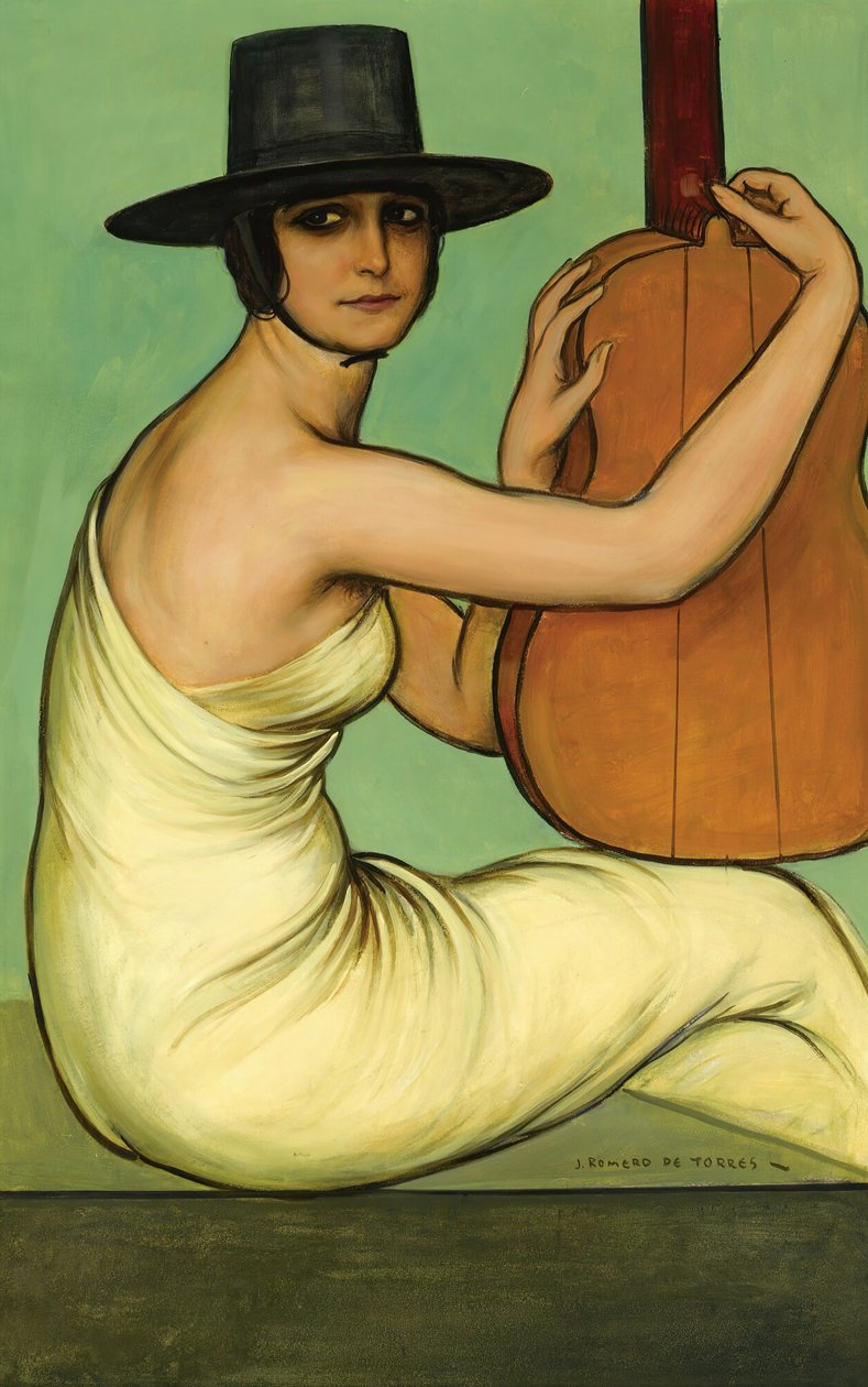 Dora La Cordobesa by Julio Romero de Torres