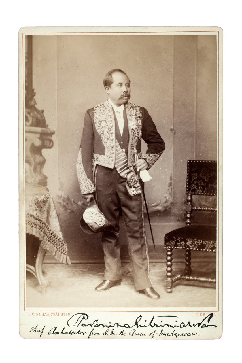 Ravoninahitriniarivo, Berlin, May 1883 by Julius Cornelius Schaarwachter