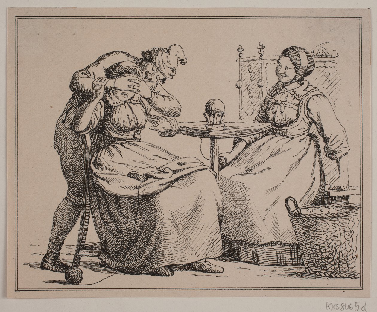 Illustration for Pictures and Verses by Julius Exner and Christian Winther by Julius Exner