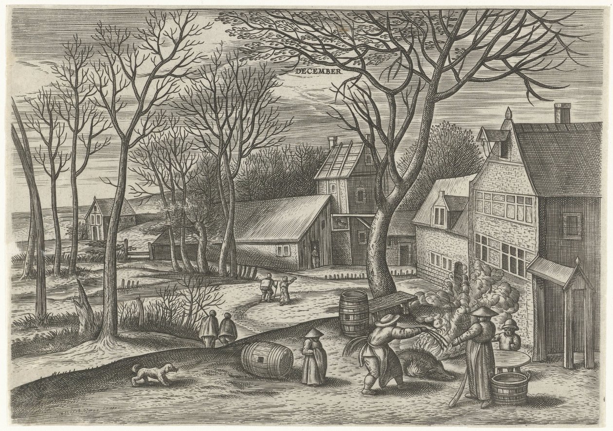 December by Julius Goltzius