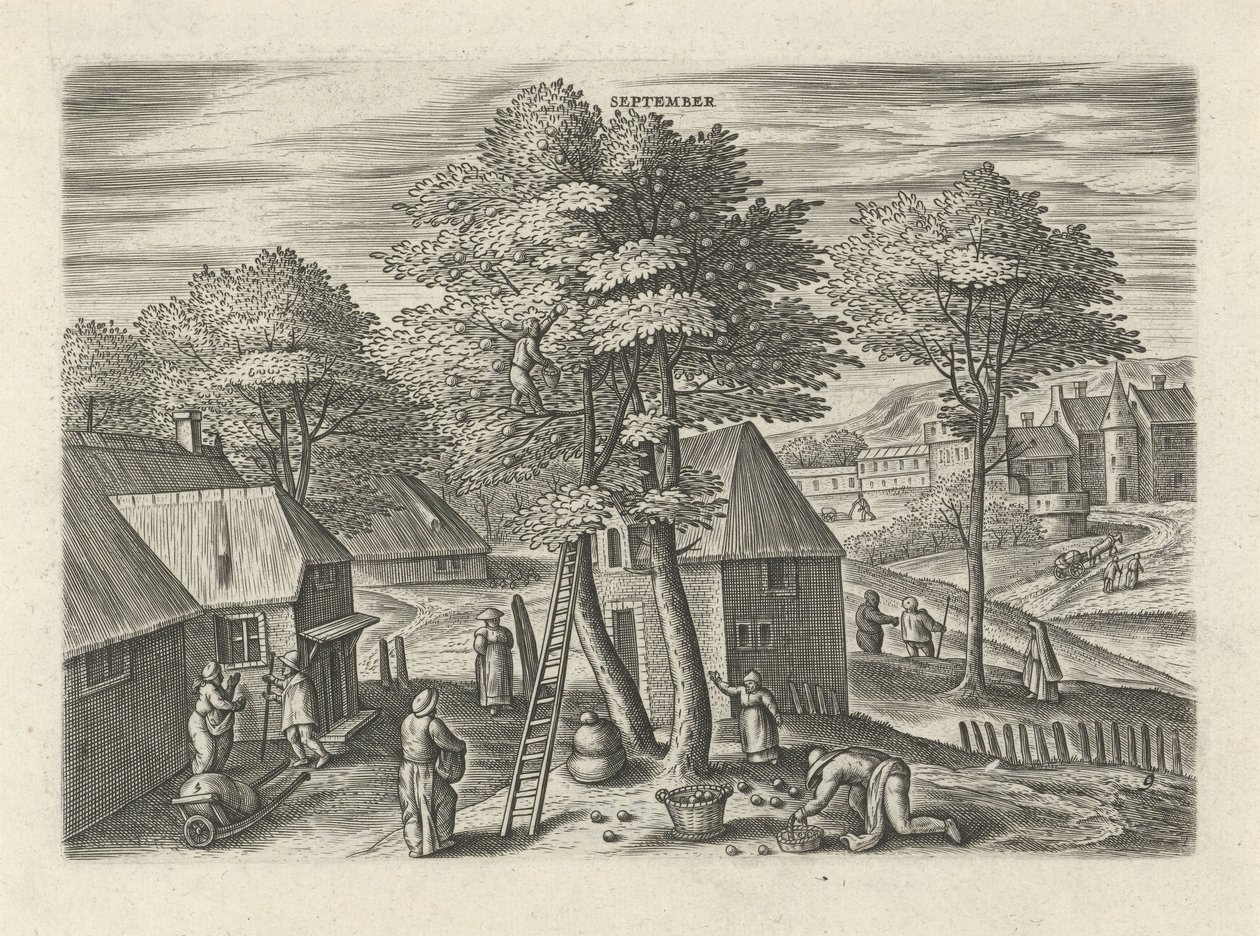September by Julius Goltzius