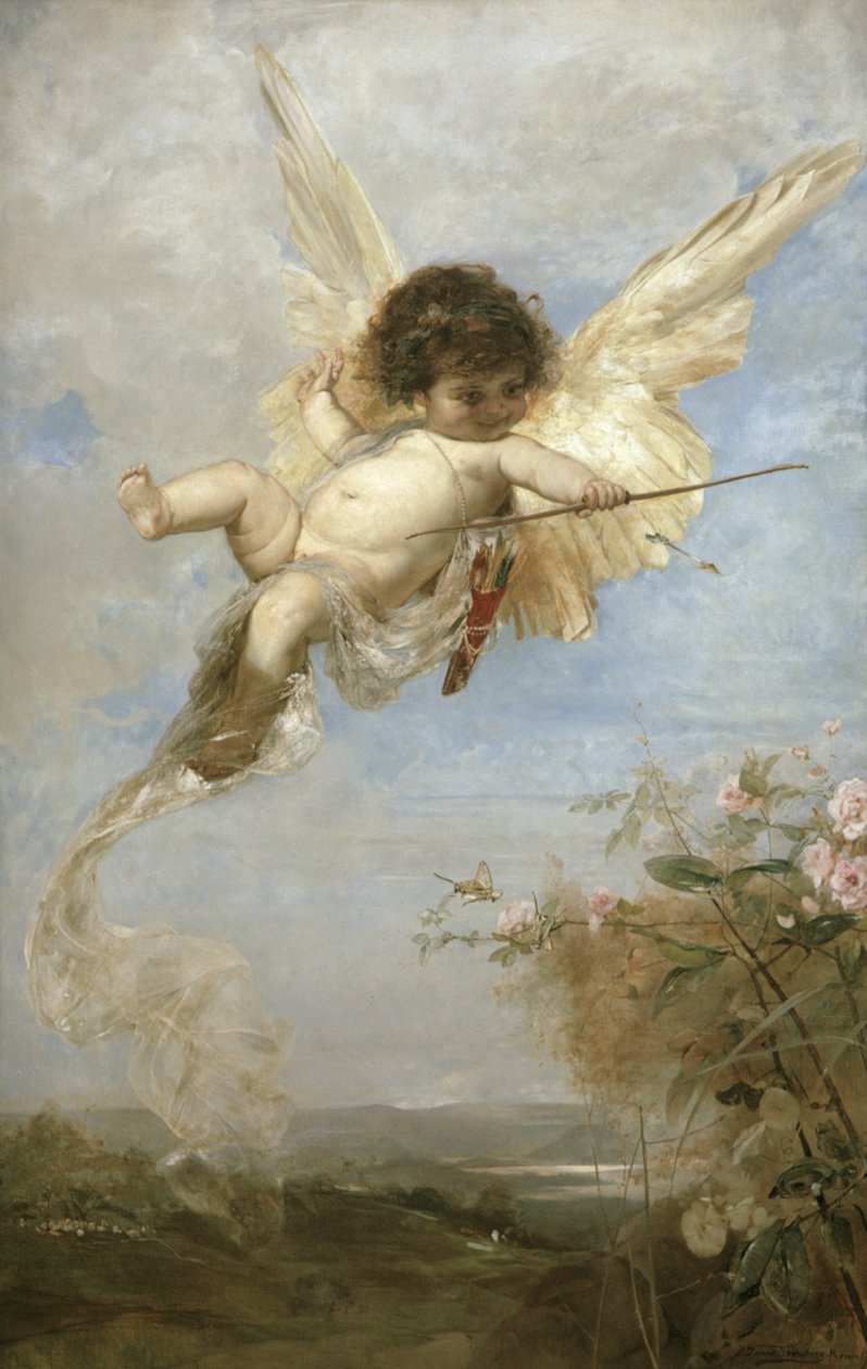 Cupid by Julius Kronberg