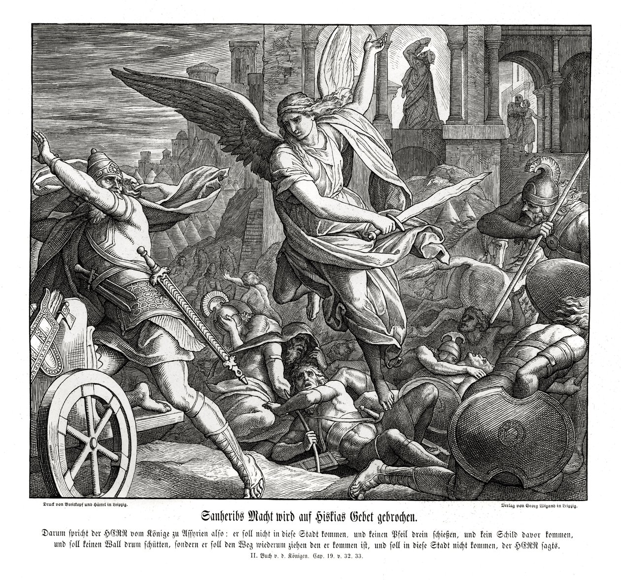 Prayer of Hezekiah by Julius Schnorr von Carolsfeld
