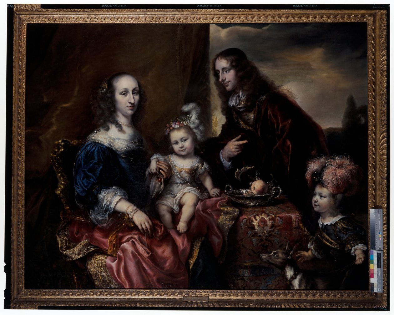 Portrait of a Family, Said to be Colonel John Hutchinson and his Family by Jürgen Ovens