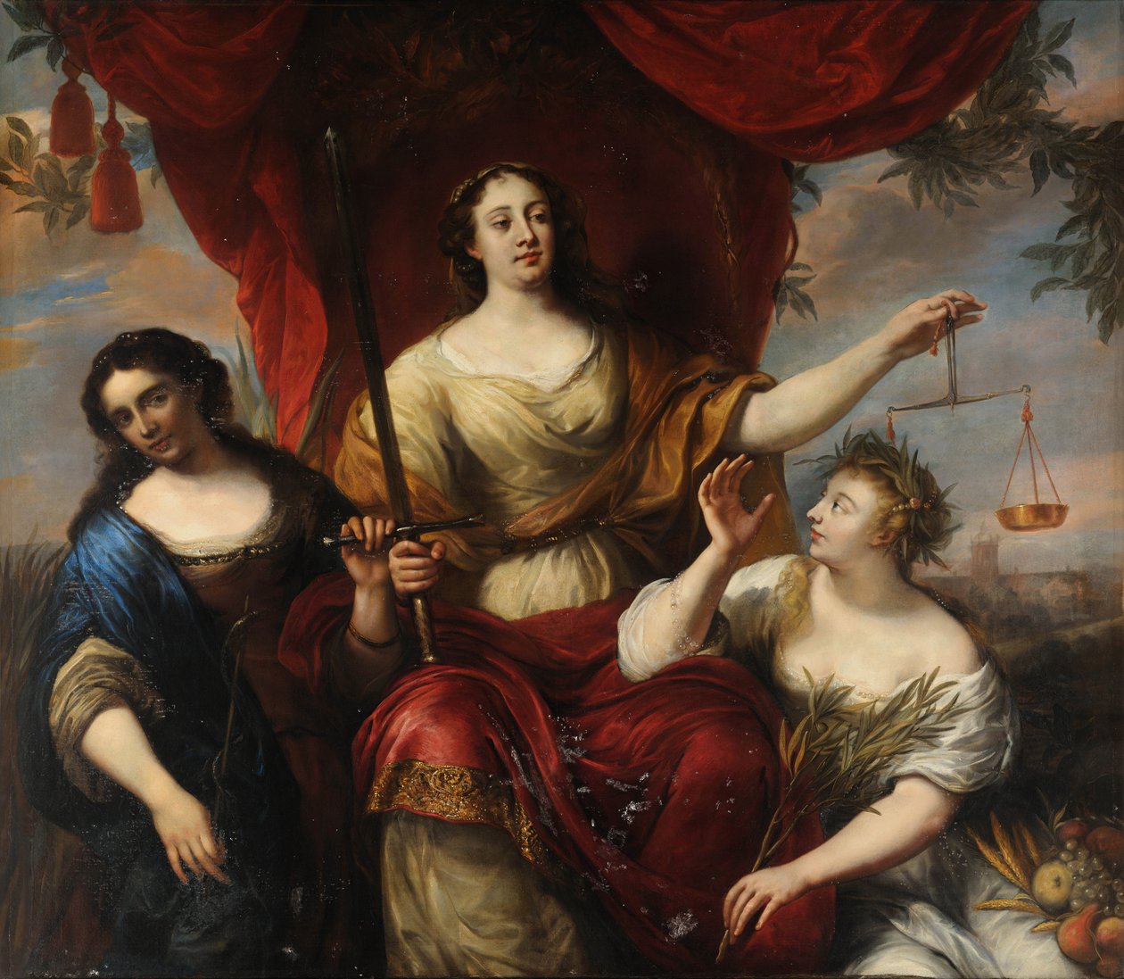 Prudence, Justice, and Peace by Jurgen Ovens by Jürgen Ovens