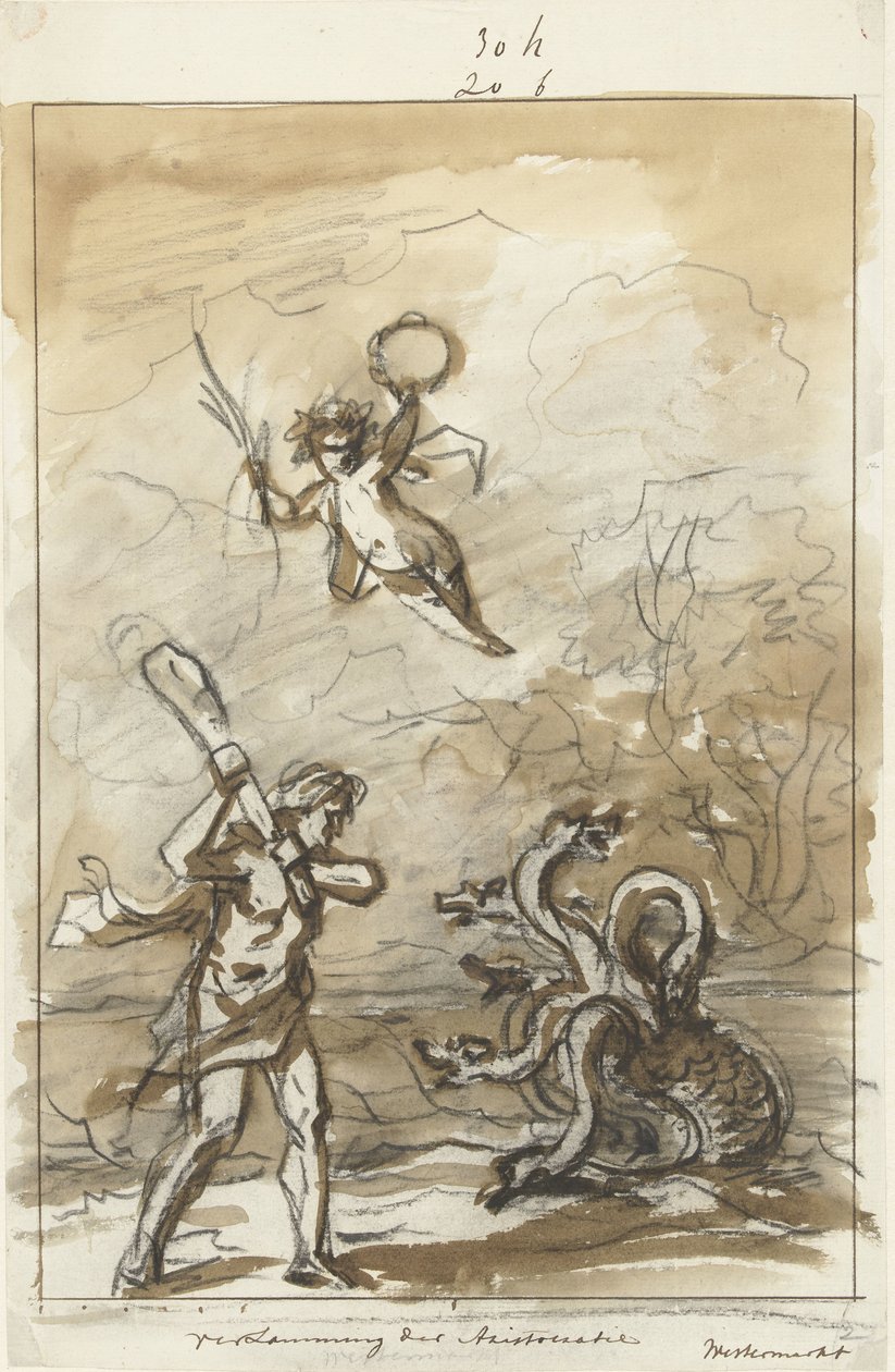 Destruction of the Aristocracy, Decoration on the Westermarkt, 1795 by Jurriaan Andriessen
