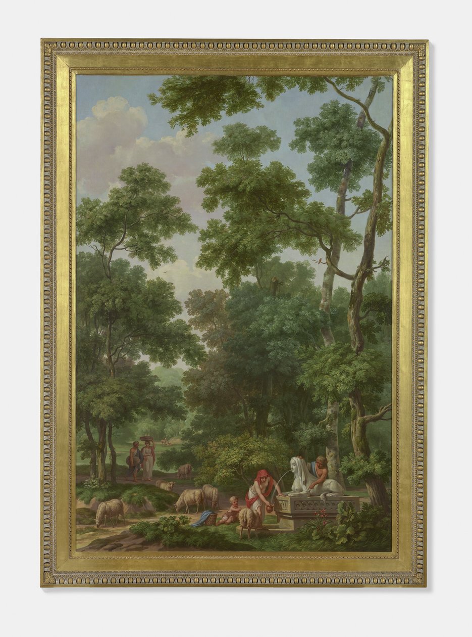 Arcadian Landscape with a Sphinx by Jurriaan Andriessen