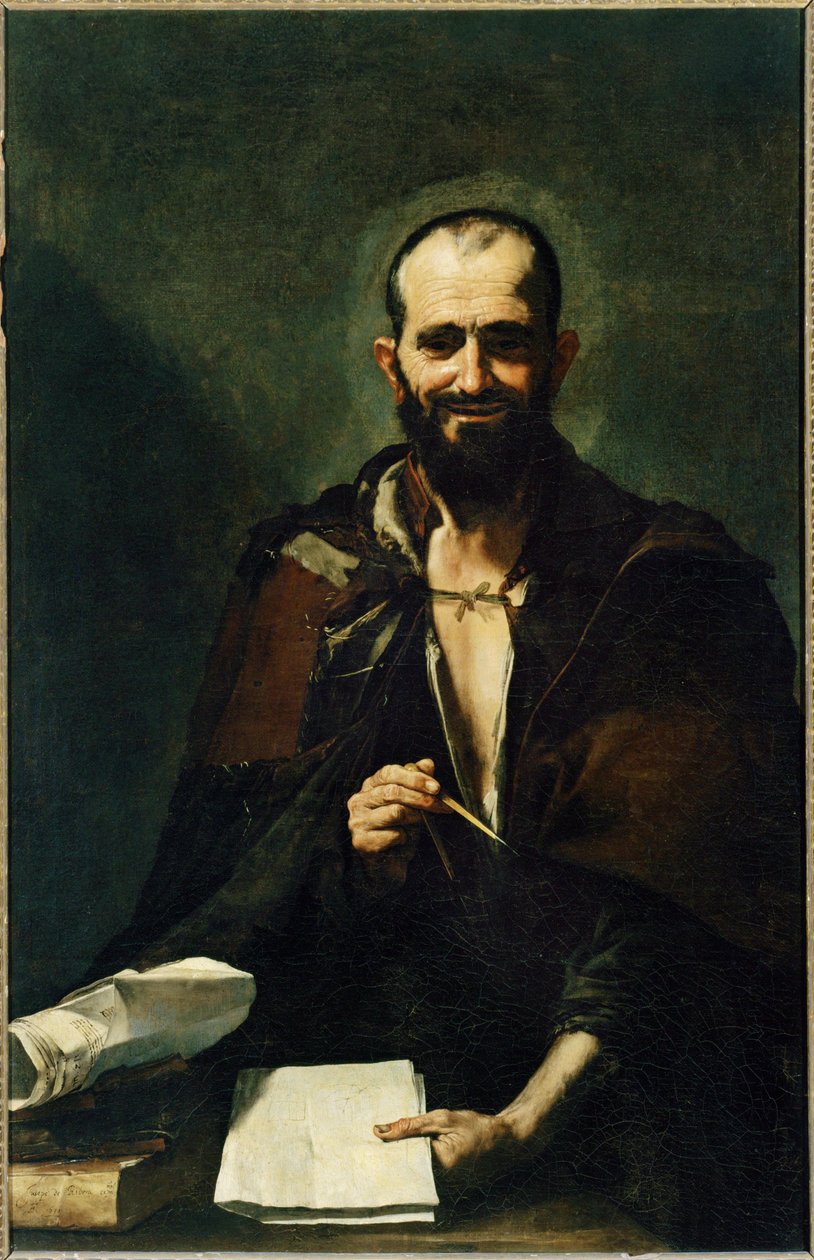 Archimedes by Jusepe de (1591 1652) Ribera