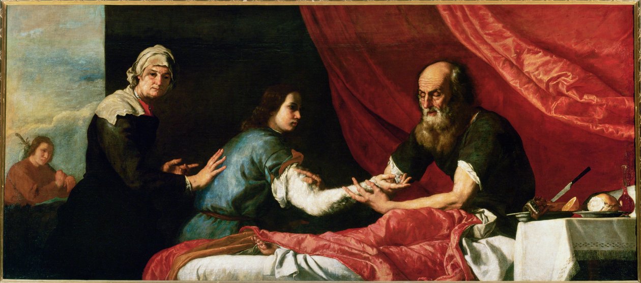 Isaac and Jacob by Jusepe de Ribera