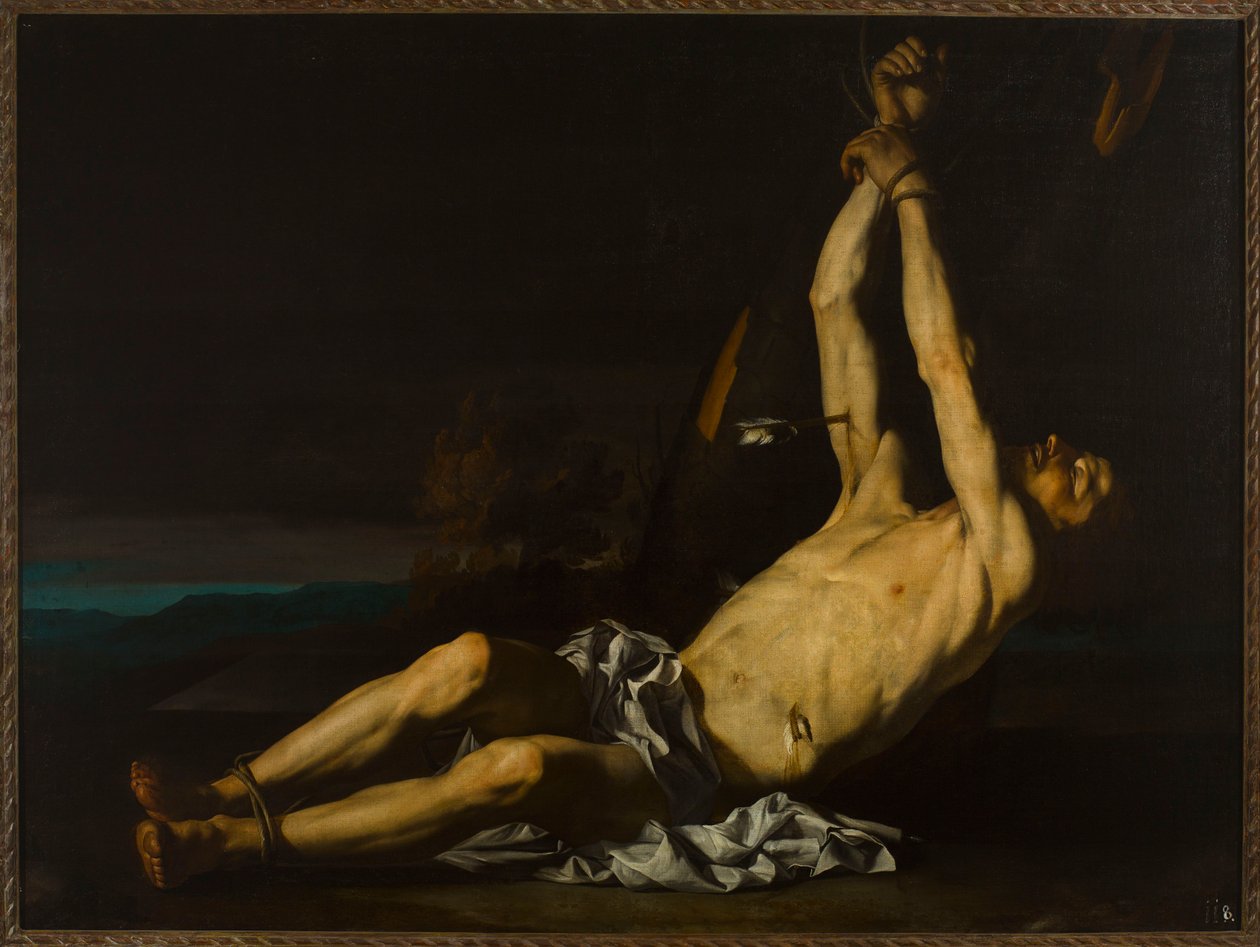 Martyrdom of St. Sebastian by Jusepe de Ribera