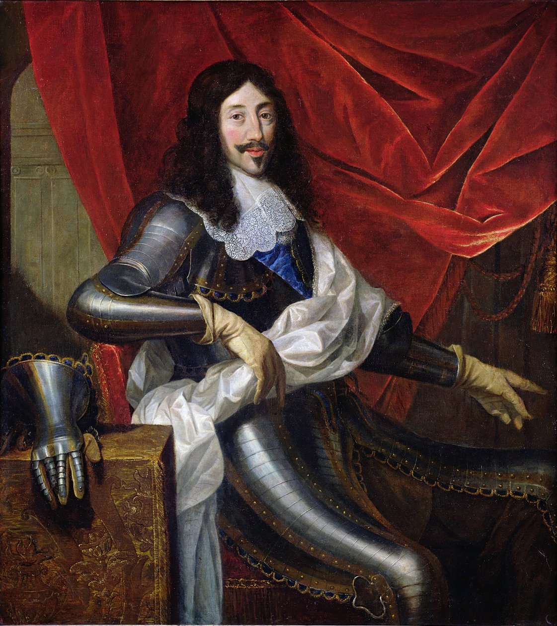 Louis XIII King of France and Navarre, after 1630 by Justus van Egmont