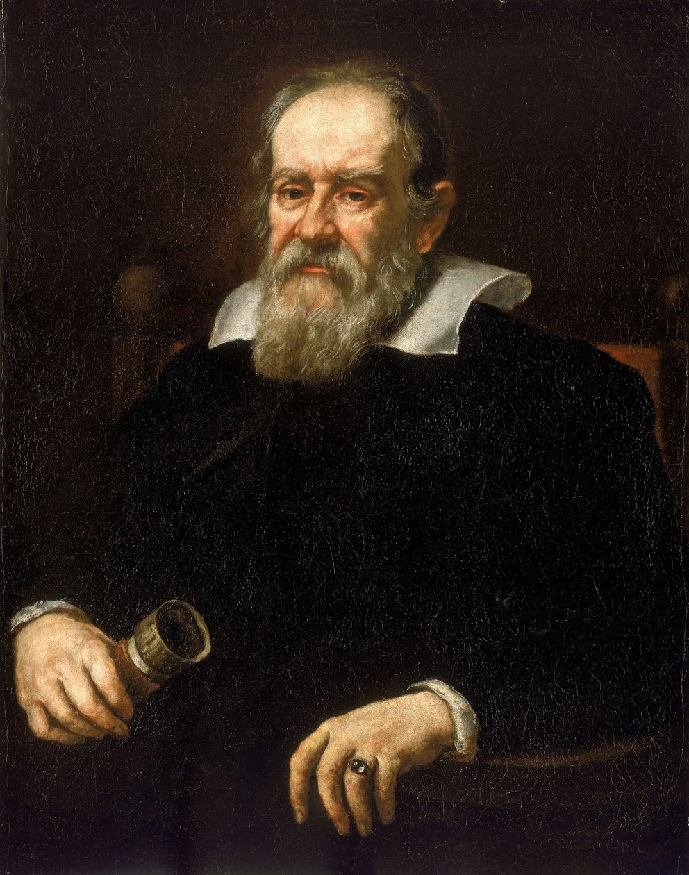 Portrait of Galileo Galilei by Justus (school of) Sustermans