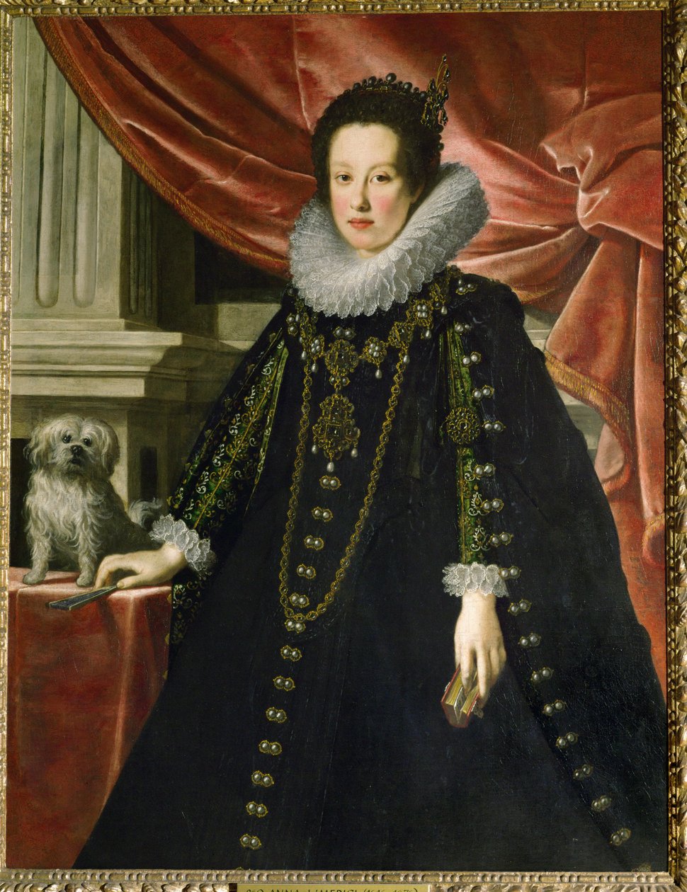 Anna de Medici, Daughter of the Grandduke Cosimo II of Tuscany by Justus Sustermans