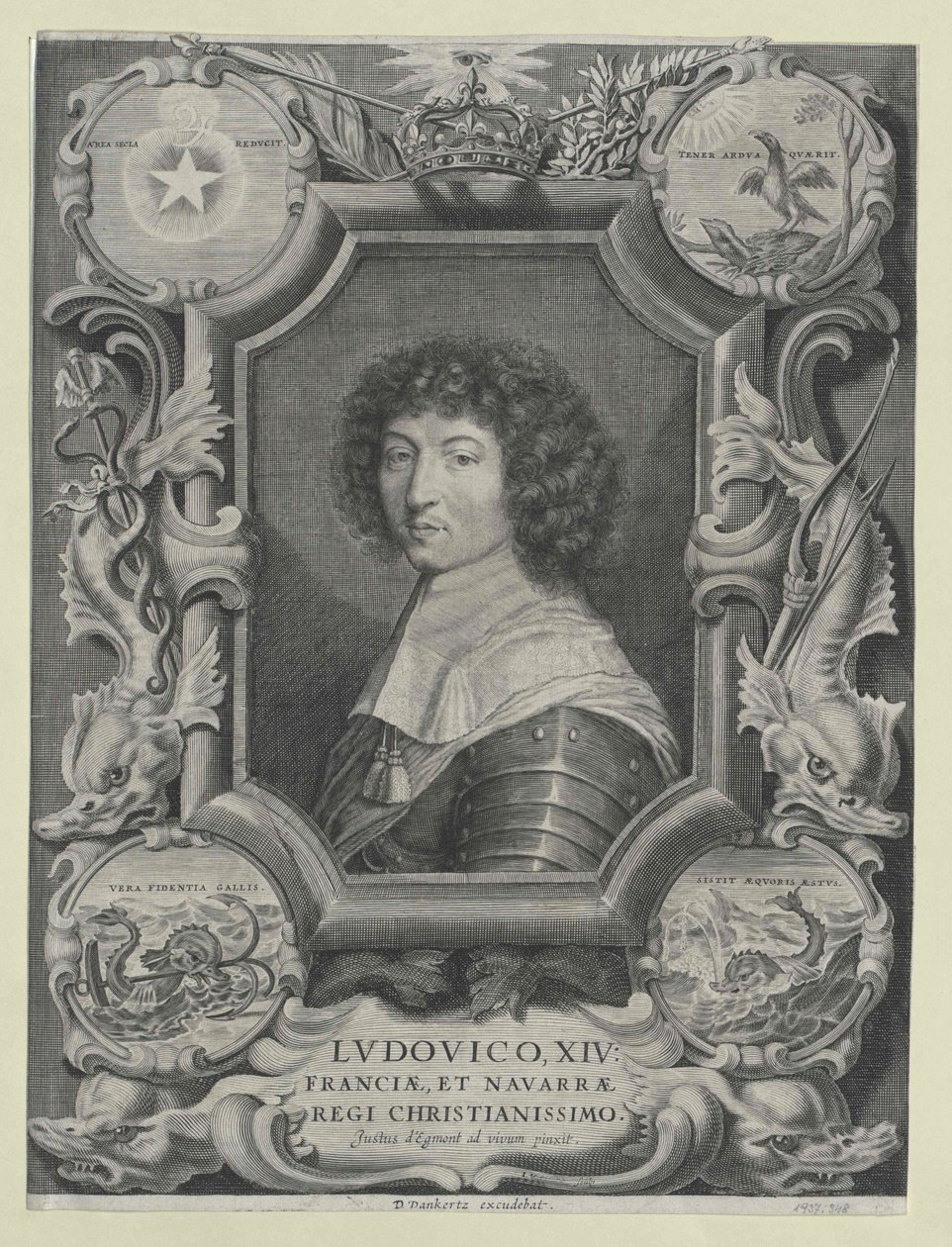King Louis XIV of France by Justus van Egmont