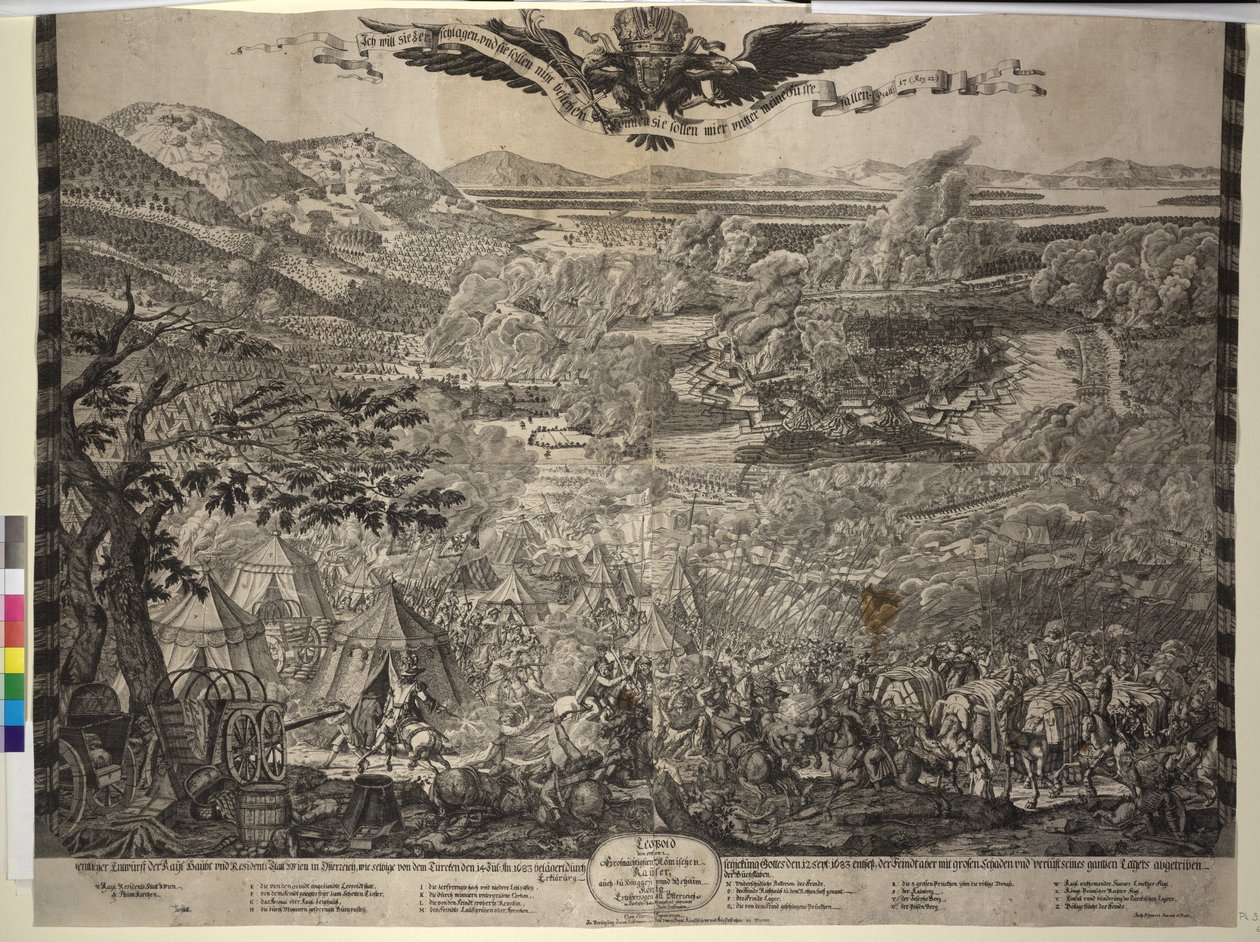 Vienna Turkish Siege 1683 by Justus van den Nypoort