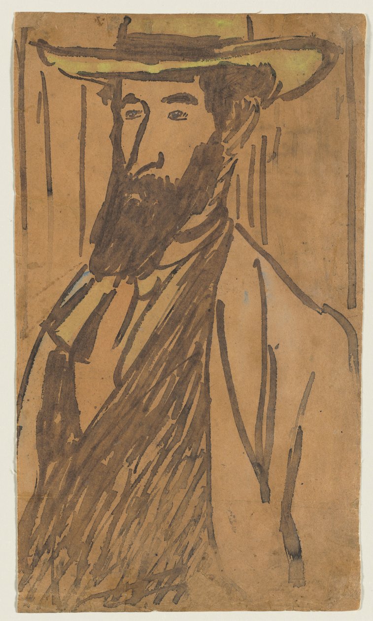 Portrait of Aristide Maillol by József Rippl Rónai