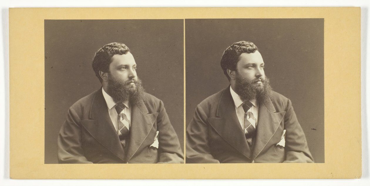 Untitled Portrait of a Man by K.K. Hof