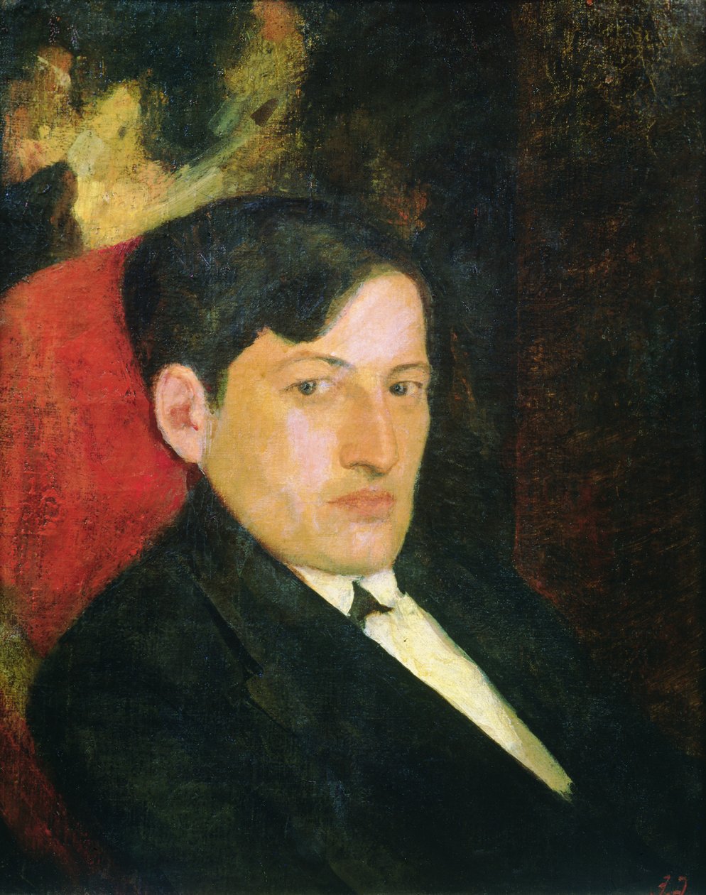 Portrait of D. Shevardnadze, 1921 by K. Magalashvili