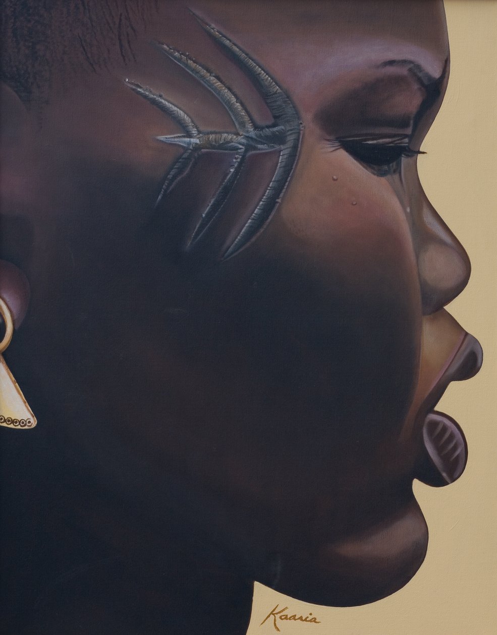Tribal Mark, 2007 by Kaaria Mucherera