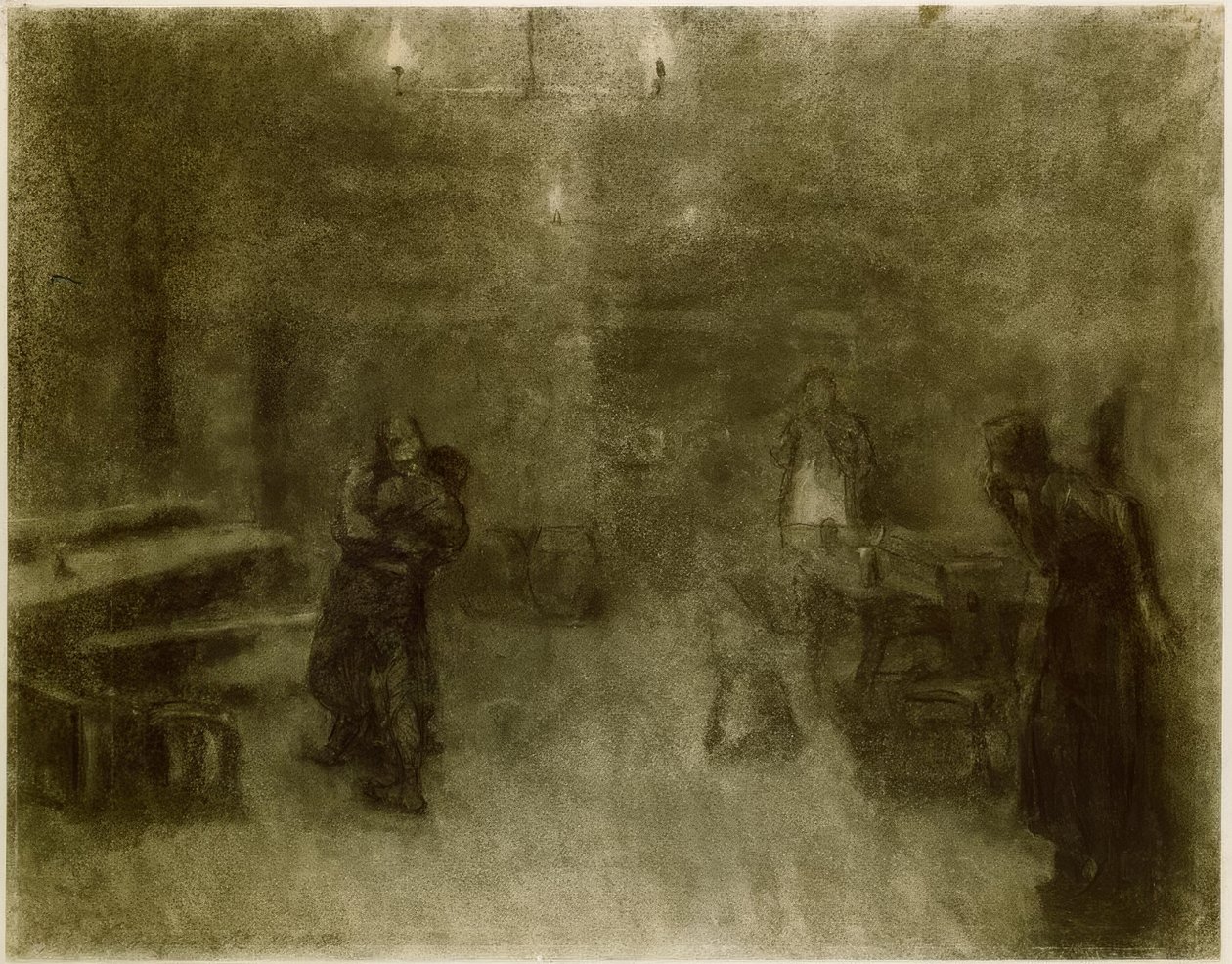 Käthe Kollwitz, Scene from Germinal by Käthe Kollwitz